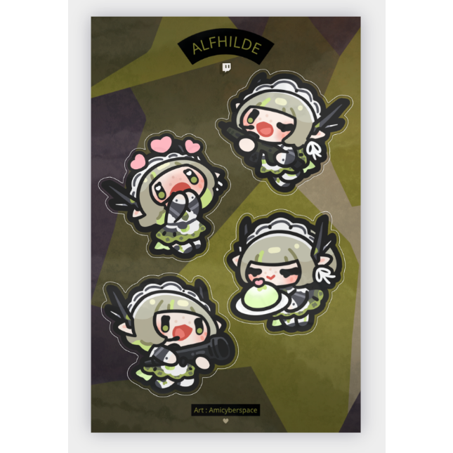 Tactical sticker sheet
