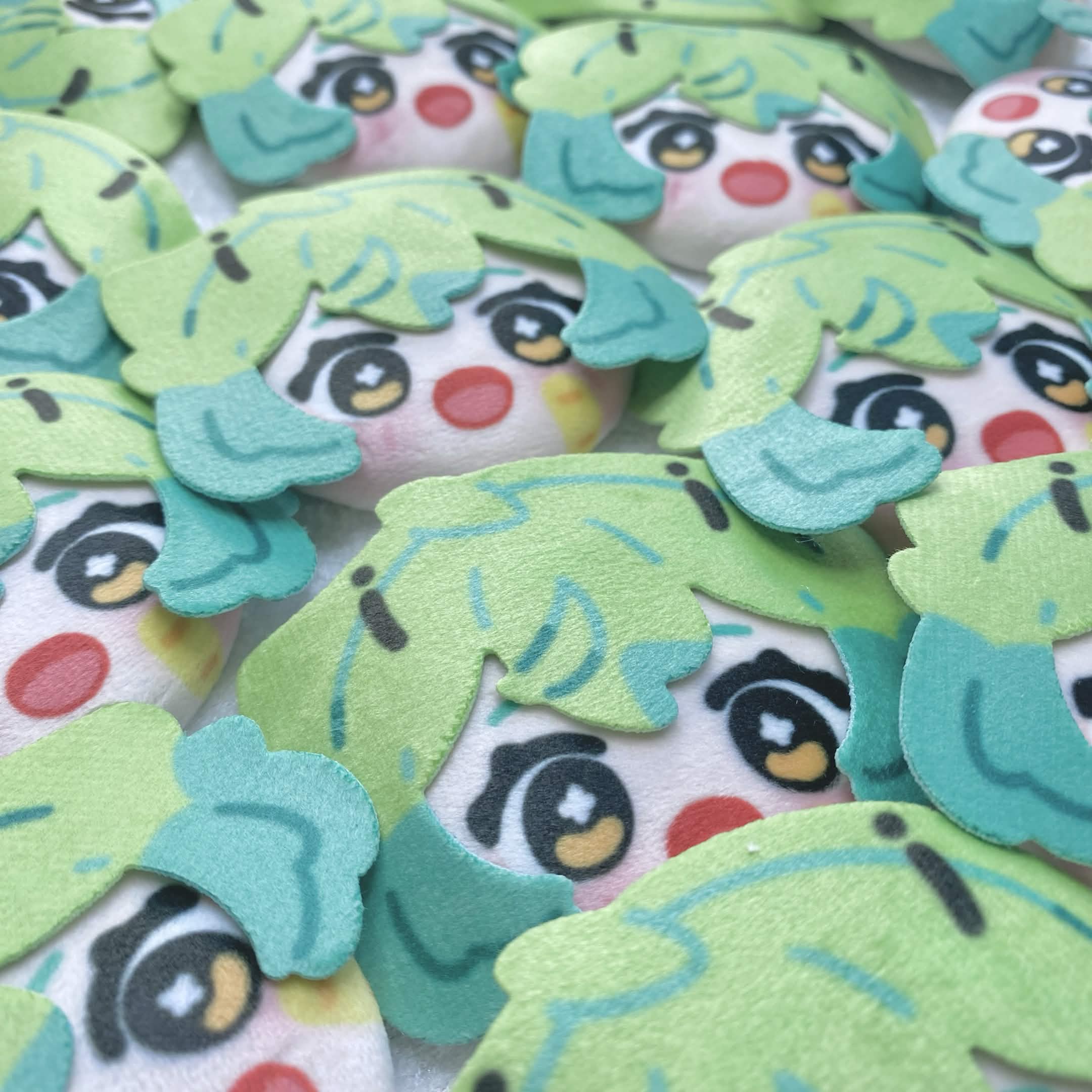 〖 AmiCyberspace 〗Ami 3D Plush Head Button Pins