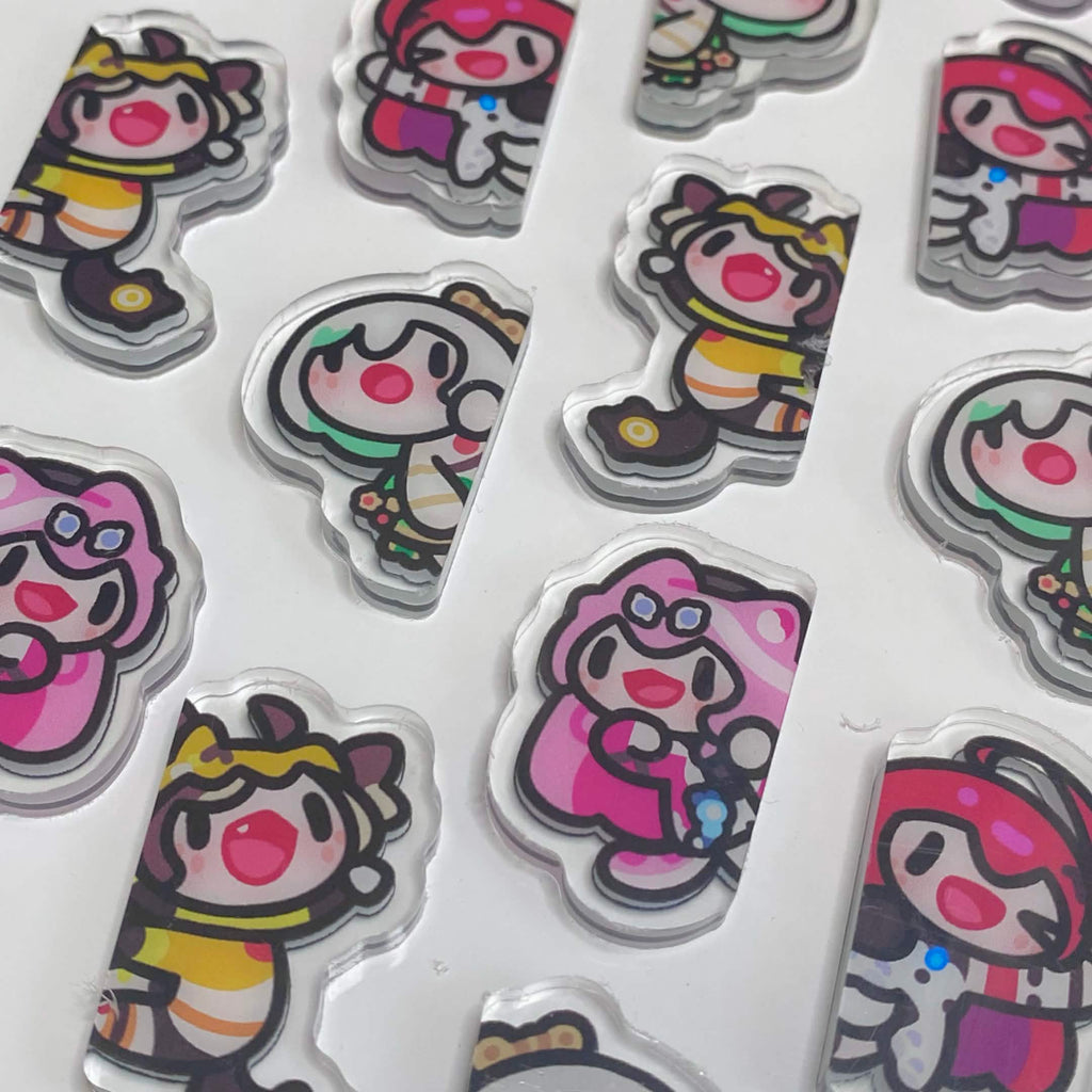 〖 Hololive EN 〗Myth Peeker Magnets