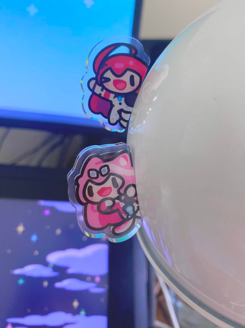 〖 Hololive EN 〗Justice Peeker Magnets