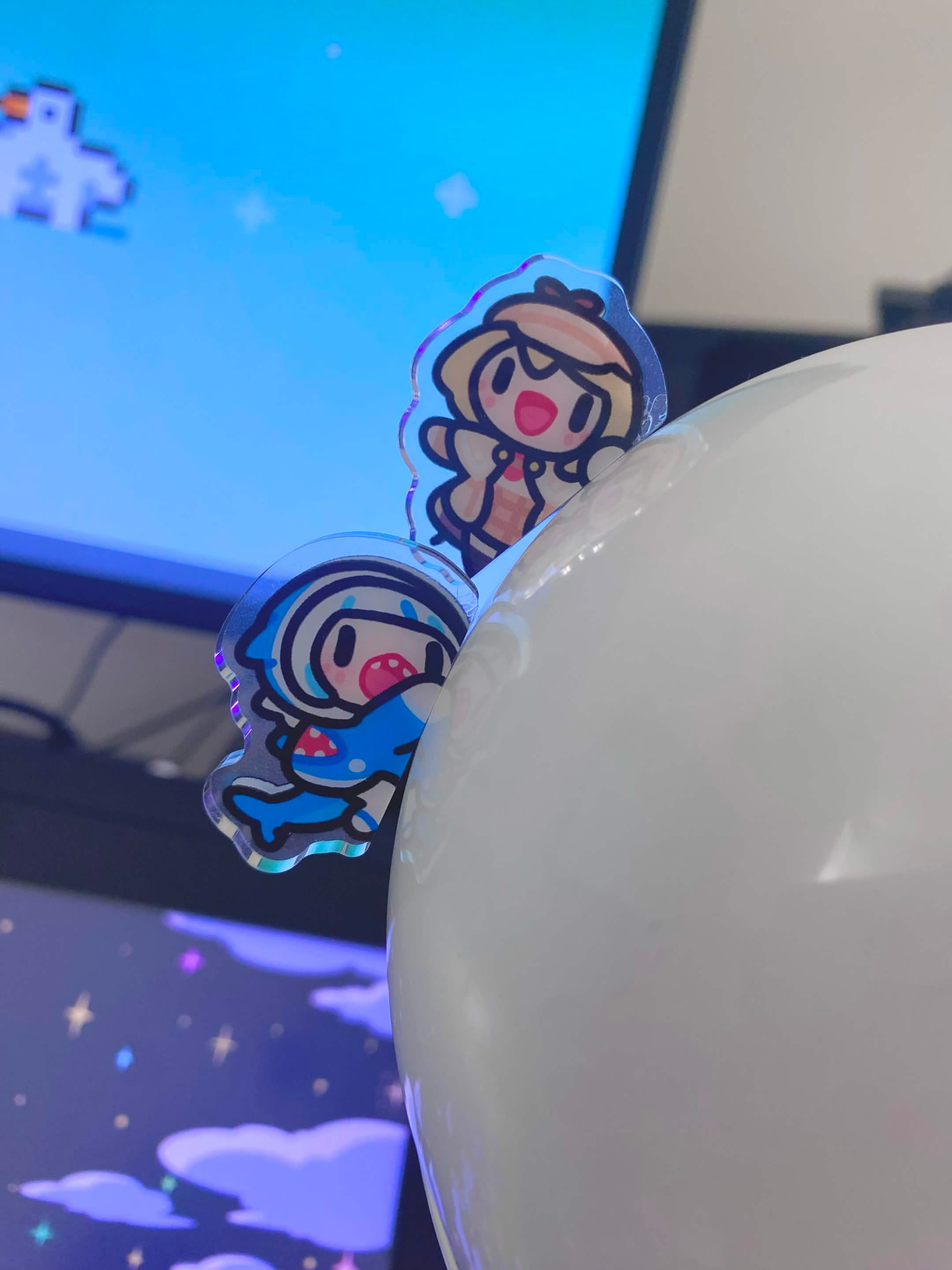 〖 Hololive EN 〗Myth Peeker Magnets
