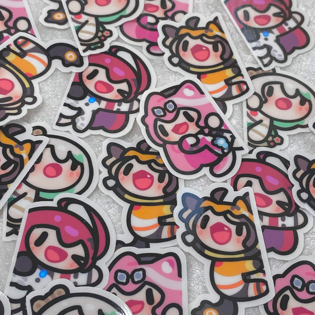 〖 Hololive EN〗Justice Vinyl Stickers