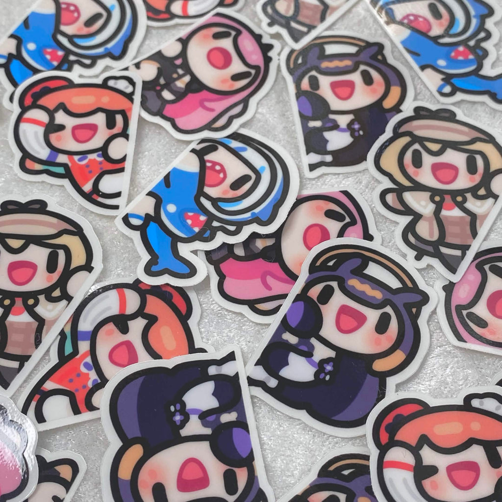 〖 Hololive EN 〗Myth Vinyl Stickers