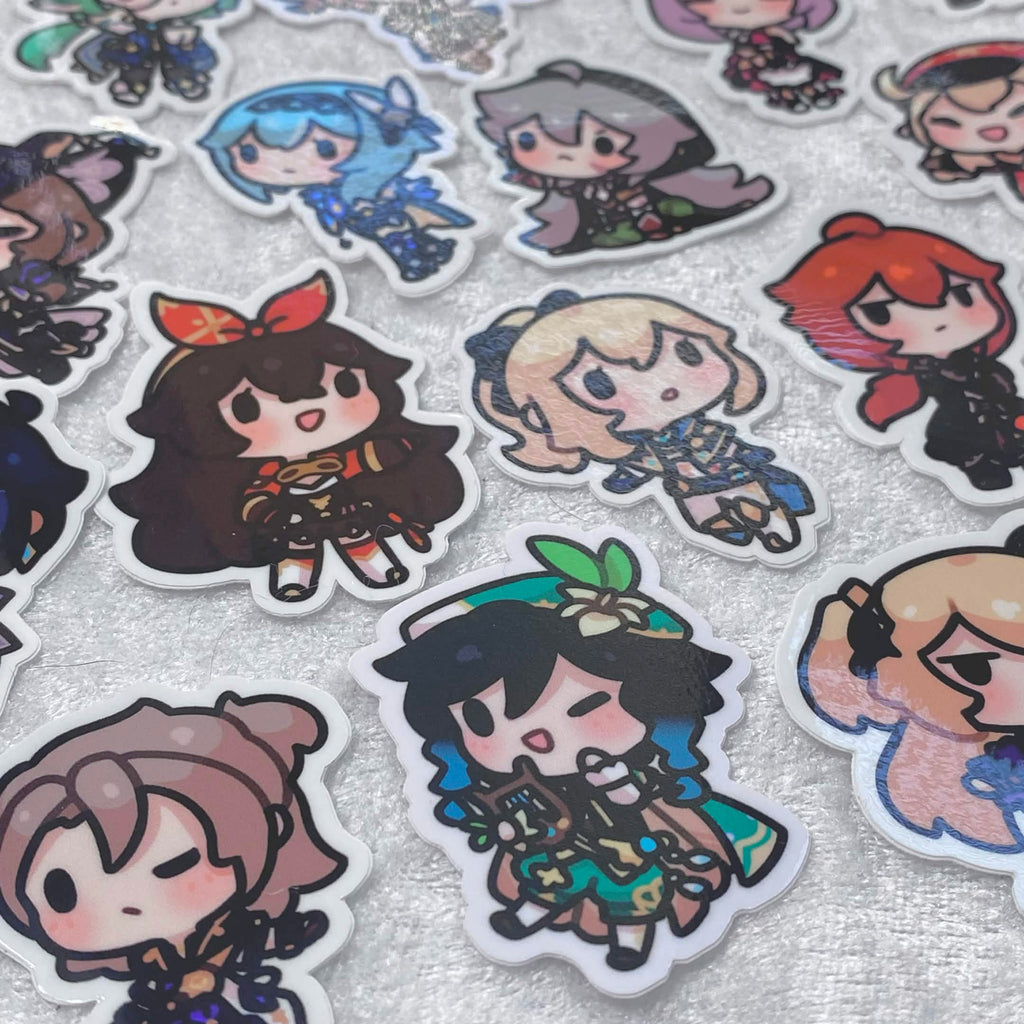 〖 Genshin 〗Mondstadt Vinyl Stickers