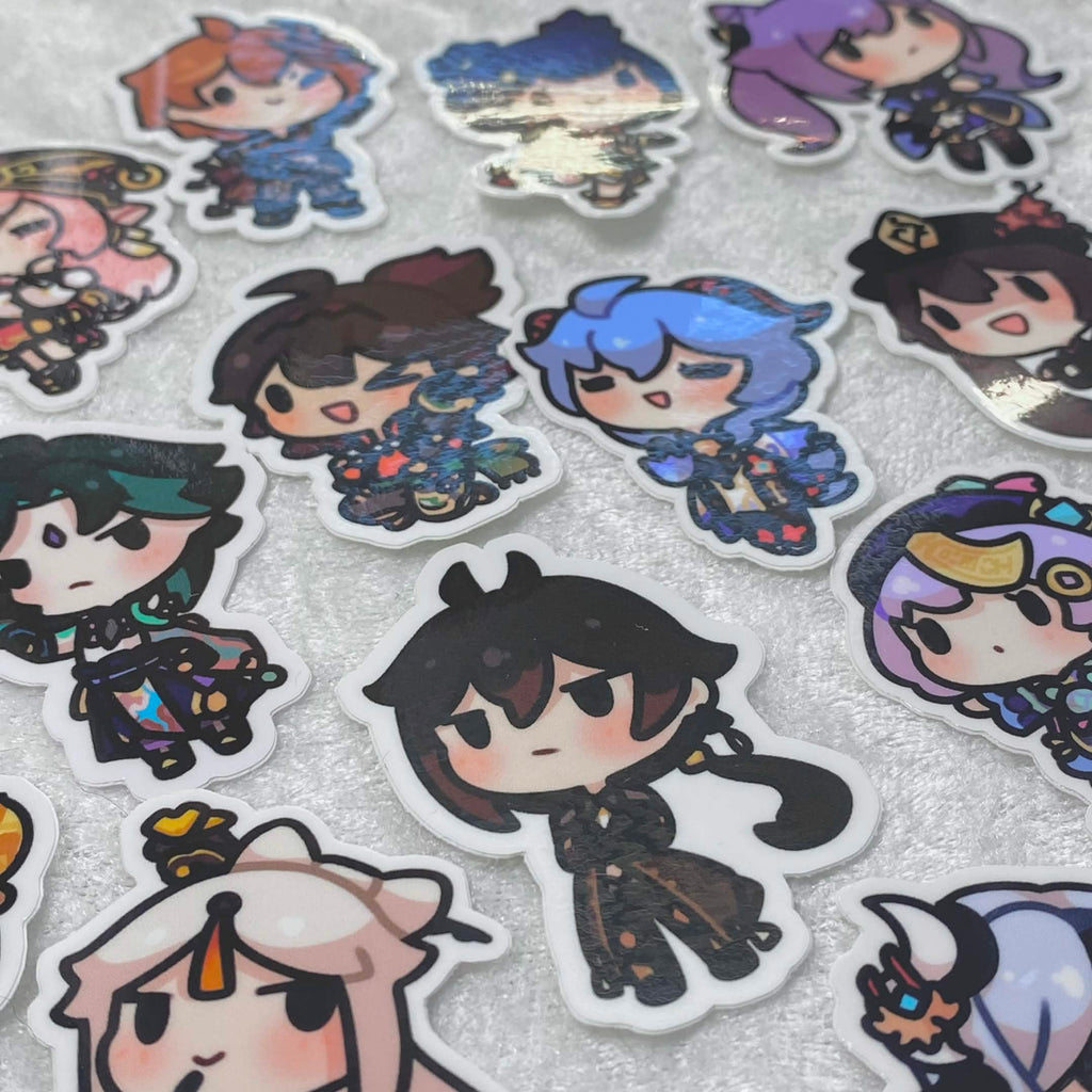〖 Genshin 〗Liyue Vinyl Stickers