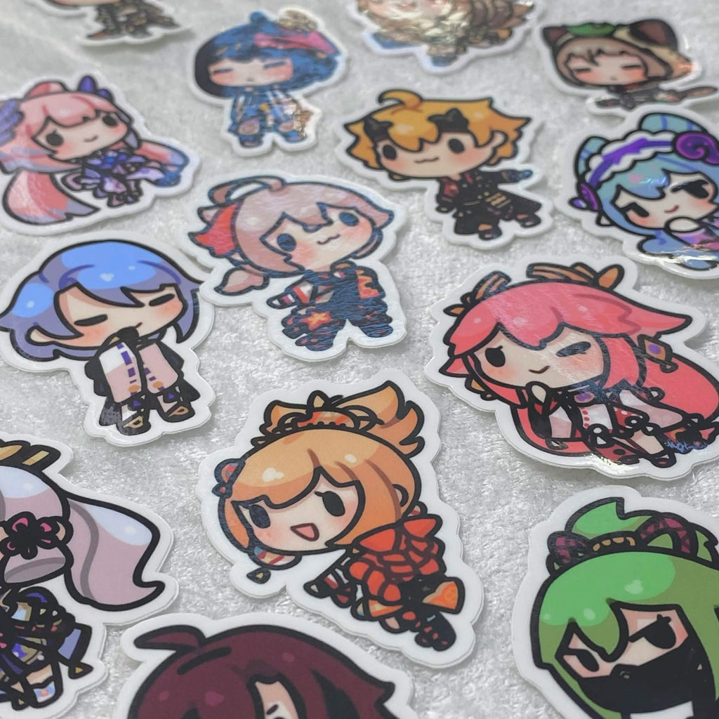 〖 Genshin 〗Inazuma Vinyl Stickers