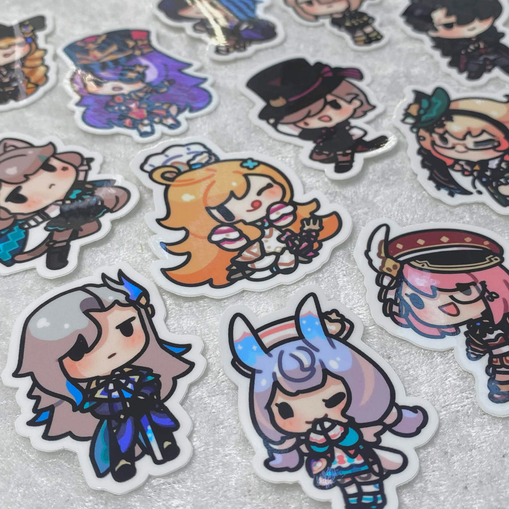 〖 Genshin 〗Fontaine Vinyl Stickers