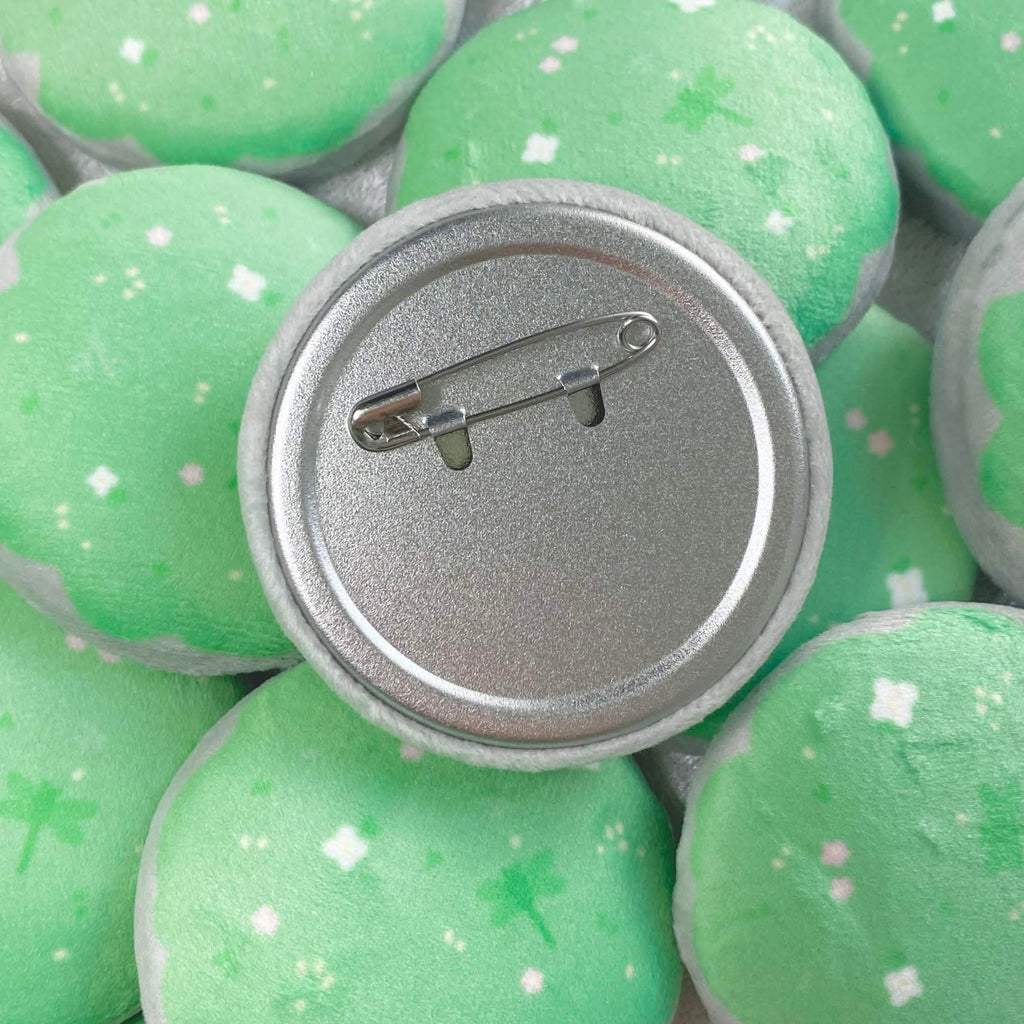 〖 Moss Friend 〗Sten Plush Button Pins