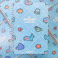 〖 Cat Fish〗Sea Critters Reusable Sticker Book