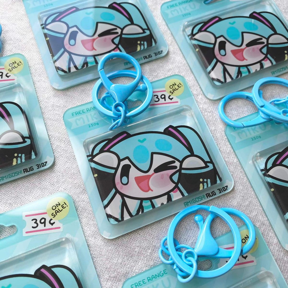 〖 Vocaloid 〗Miku Blister-Style Acrylic Keychain