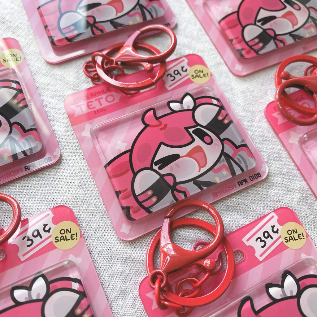 〖 Vocaloid 〗Teto Blister-Style Acrylic Keychain