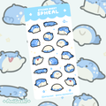 〖 Pokemon 〗Spheal Sticker Sheet