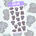 〖 Pokemon 〗Espurr Sticker Sheet