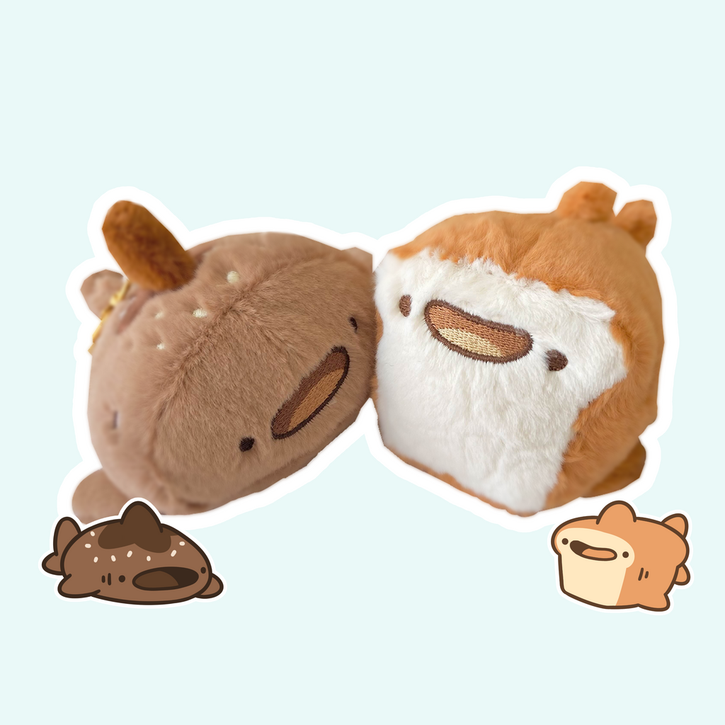 〖 Bread Shark 〗Plush Keychain