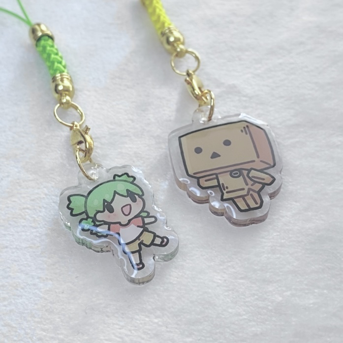 〖 Yotsuba& 〗 Phone Charms!