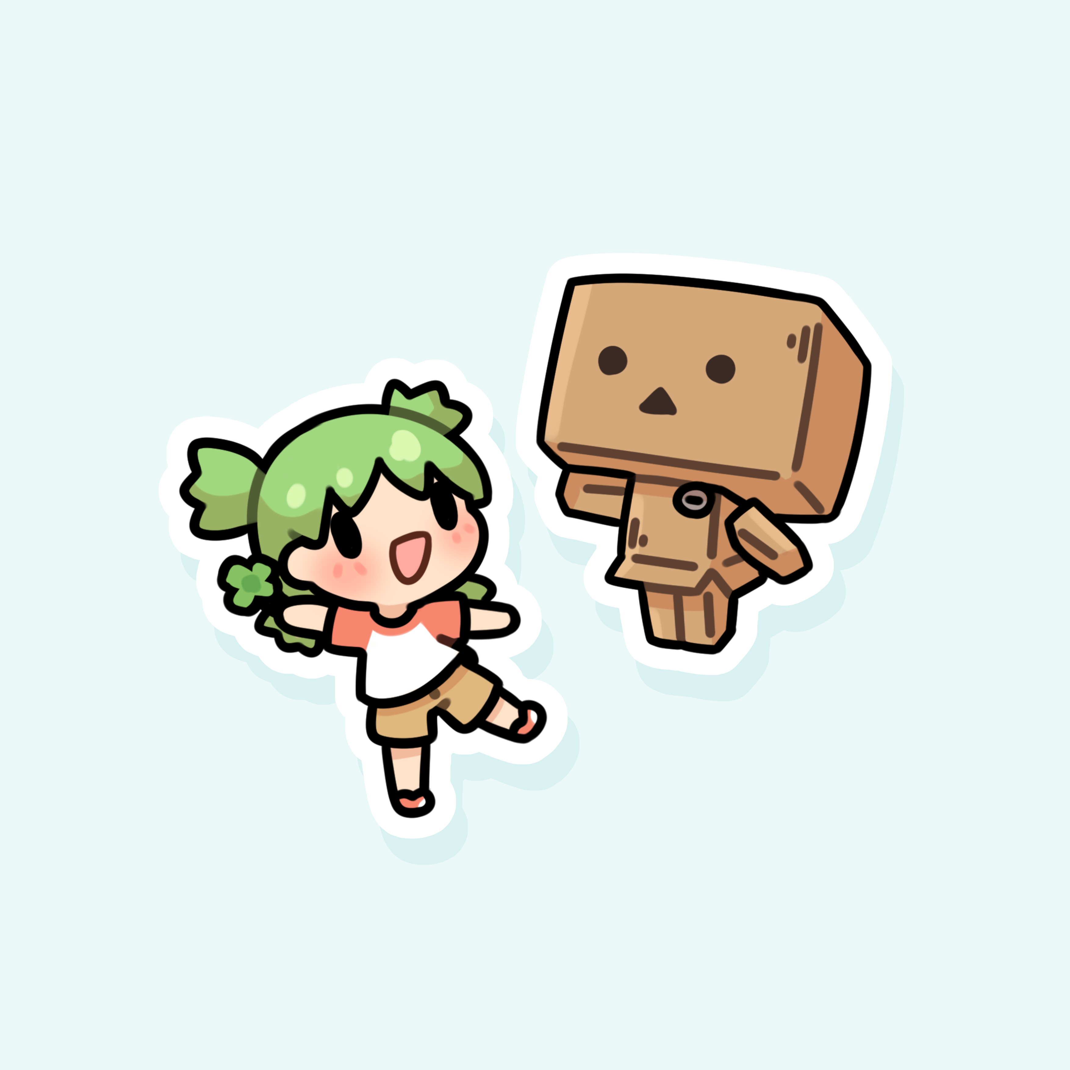 〖 Yotsuba& 〗 Phone Charms!